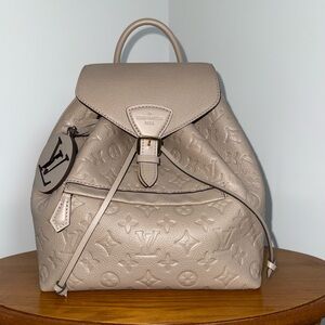 Louis Vuitton Beige Monogram Backpack